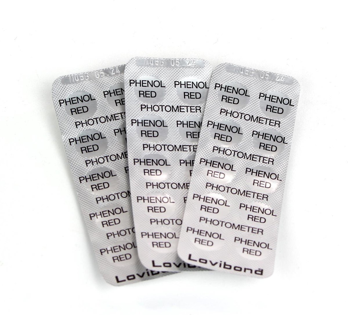 Phenol Red pH tabletten voor digitale tester - 100 stuks